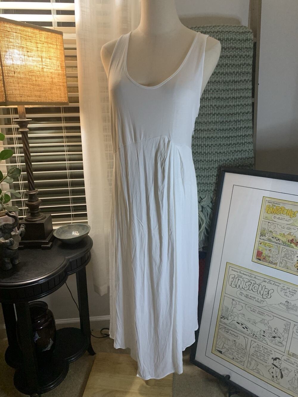 Women's Sleeveless Anthropologie M Size Boho Cozy Maxi Dress